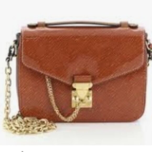 Louis Vuitton Pochette Metis Shiny Leather Reverse Monogram Bag 📦🏃🏻💨⚡🚚 - Picture 3 of 16